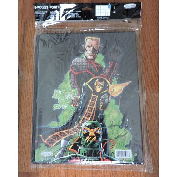 Ultra Pro 9 Pocket Vinyl Portfolio 9x12 Metalix Freemind Deathmask Peacekeeper - Picture 3 of 5